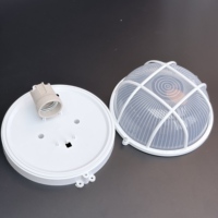 Lampe d'intérieur moderne ovale, modèle 333067, en plastique, douille E27, puissance 60W, 220V AC, IP65, étanche, couvercles de lampe
