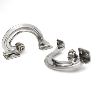 304 Stainless Steel Heavy Duty <b>Hinge</b> 180 Degree Industrial <b>Door</b> <b>Window</b> <b>Hinge</b> K234B Pair - Product Image 1