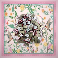 Jeu de Mahjong américain de grande taille avec des motifs de Noël audacieux pour un jeu convivial pour les seniors et une lecture facile