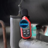 UNI-T UT353BT Sonomètre numérique 30-130dB Instrument de mesure du niveau sonore audio Application IOS/Android Écran LCD rétroéclairé Maintien des données rapide/lent ytdi