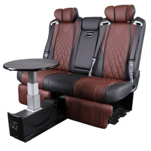 Banquette canapé-lit sur mesure <span class=keywords><strong>4</strong></span> places pour Sprinter Transit Mini-bus <span class=keywords><strong>RV</strong></span> MPV camping-car caravane voiture banquette canapé - Product Image 5