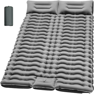Matelas pneumatique auto-gonflant léger avec oreiller intégré, logo personnalisé, pliable, pour pique-nique, <span class=keywords><strong>camping</strong></span>, randonnée, pour <span class=keywords><strong>2</strong></span> <span class=keywords><strong>personnes</strong></span> - Product Image 6