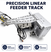Système de rail d'alimentation linéaire de précision automatisé Plug & Play avec rail d'orientation de composants PLC à micro-ajustement pour l'Industrie 4.0