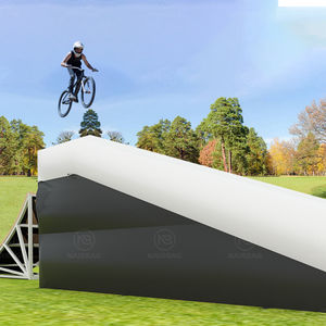 ถุงลมนิรภัยสโนว์บอร์ดแบบเป่าลมสำหรับเล่นกีฬาผาดโผน BMX ถุงลมนิรภัยสำหรับจักรยานเสือภูเขาลงจอด - Product Image 5