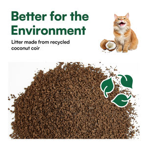 L'usine OEM ODM offre des échantillons gratuits de litière pour chat naturelle à la noix de coco Sable de litière biodégradable pour chat <span class=keywords><strong>Arena</strong></span> Para Gatos - Product Image 2