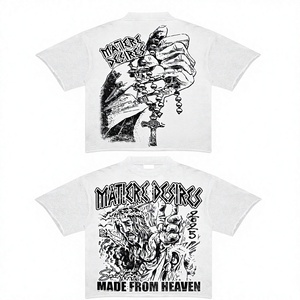 Camiseta Gráfica para Hombre, Manga Corta, Cuello Redondo, Informal, para Verano, Camiseta de Algodón Lisa para Hombre, Corte Regular, Manga Corta, Prenda Básica - Product Image 1