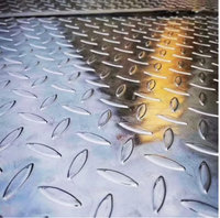 Prix d'usine Plaque de sol en acier inoxydable à motif diamant 1-10 mm SUS 304/316L/430, antidérapante pour usage décoratif et architectural