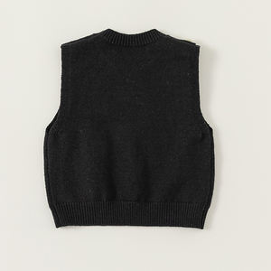 Pull-over <span class=keywords><strong>tricot</strong></span>é pour enfants, garçons, été, 100% coton, vêtements pour enfants, couleur unie, pull-over - Product Image 6