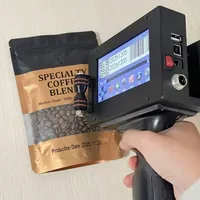 Impresora de Inyección de Tinta Portátil 1760 Automática para Botellas de Bebidas con Fecha, Conectable a Línea de Producción 12.7mm