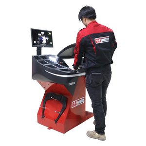 GATmatic Professional 220V Manual Tyre Balancer 10"-24" Universal 3D LCD Wheel Balancing <b>Machine</b> 1g Precision 80kg Capacity - Product Image 3
