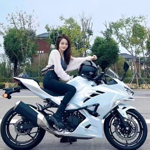Nouvelle Moto de Course Kawasaki Ninja <span class=keywords><strong>H2R</strong></span> Chinoise à Six Vitesses, Moteur Sans Balais, Barres Parallèles, Refroidissement Liquide, 400cc, Haute Performance - Product Image 1