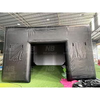 Enceinte de simulateur de golf gonflable sur mesure pour jardin, club sportif et centres d'entraînement