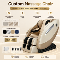 Sillón de Masaje de Lujo de Última Generación 2026, Masaje Corporal Completo con Gravedad Cero, Sofá de Masaje con Bolsas de Aire, Voz por IA y Música Bluetooth, Certificado CE
