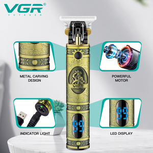 VGR V-228 Tagliacapelli <span class=keywords><strong>Professionale</strong></span> con Lama a T, Regolabarba Senza Fili, Clipper Elettrico per Uomo - Product Image 4