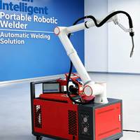 Brazo Robótico de Soldadura de 6 Ejes, Cobot Industrial para Soldadura por Arco y Punto, Motor con Caja de Cambios, Alcance de 1600 mm, Carga de 10 kg, Robot de Soldadura