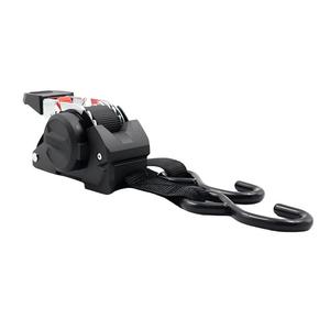 Sangles à cliquet en polyester auto-rétractables certifiées CE de 1 po x 12 pi, 750 kg, pour motos, VTT, vélos, remorques, camions - Product Image 5