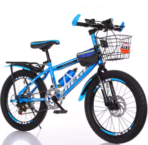 Bicicleta de Montaña de 21 Velocidades para Estudiantes de Primaria y Secundaria, Cuadro de Acero, Llantas de Aluminio, Frenos de Disco, Rendimiento Duradero - Product Image 1