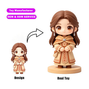 Poupée PVC personnalisée, personnage de mode anime, jouet de collection 18 cm, OEM ODM sur commande, sur mesure, CE, pour vitrine - Product Image 1
