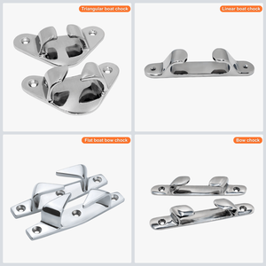 Rullo passacavo ovale in acciaio inossidabile per ancora, fune <span class=keywords><strong>di</strong></span> <span class=keywords><strong>ormeggio</strong></span> e passacavo <span class=keywords><strong>di</strong></span> <span class=keywords><strong>prua</strong></span> per yacht e imbarcazioni marine - Product Image 4