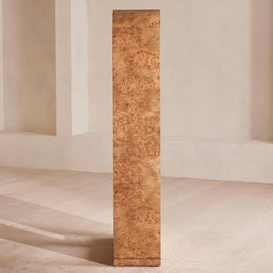 Armadio ad arco alto in stile retrò mobile da esposizione per mobili in legno massello adatto per uso domestico - Product Image 4