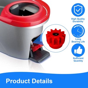 Rodamiento de Repuesto para <span class=keywords><strong>Pedal</strong></span> de Cubeta de Mopa Giratoria Compatible con Sistemas O-Cedar/<span class=keywords><strong>Vileda</strong></span>, Engranaje de Rodamiento Unidireccional, Piezas de Reparación - Product Image 4