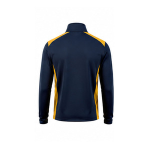 Maillot de football professionnel pour adulte, respirant, à manches longues, avec fermeture éclair quart, haut d'entraînement athlétique d'été, écologique, séchage rapide - Product Image 4