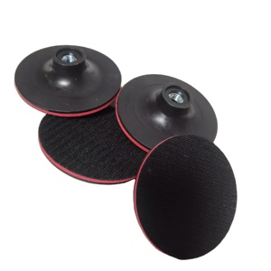 Disco Abrasivo de Doble Acción Hai <span class=keywords><strong>Yanda</strong></span>, Almohadilla de Pulido con Anillo de Gancho, Respaldo Adhesivo con Rosca para Taladro - Product Image 2