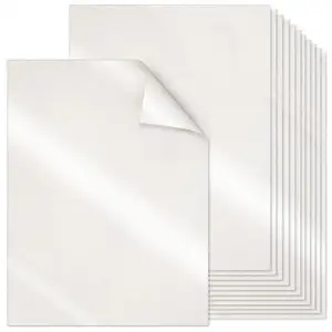 ZHICAI hoja de papel perlado grueso 250g 300g 350g textura de lino alta uniformidad brillante papel brillante nacarado de doble cara