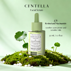 เซรั่มบำรุงผิวหน้า Centella Asiatica Niacinamide สำหรับการดูแลรักษา<span class=keywords><strong>สิว</strong></span>ลดจุดด่างดำฉลากตามต้องการ - Product Image 2