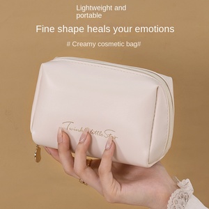 Bolsa de Aseo Personalizada con Logotipo, de Moda, con Cierre, Portátil, Impermeable, de PU, Ultraligera, Resistente al Desgaste, para <span class=keywords><strong>Mujer</strong></span>, Mini Bolsa de Maquillaje - Product Image 3