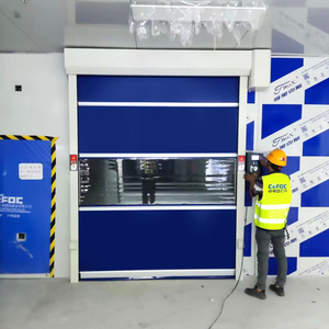 <span class=keywords><strong>Puerta</strong></span> rápida <span class=keywords><strong>de</strong></span> aluminio automática del <span class=keywords><strong>garaje</strong></span> del obturador <span class=keywords><strong>de</strong></span> la hoja del balanceo rápido <span class=keywords><strong>para</strong></span> los lavados <span class=keywords><strong>de</strong></span> coches - Product Image 2