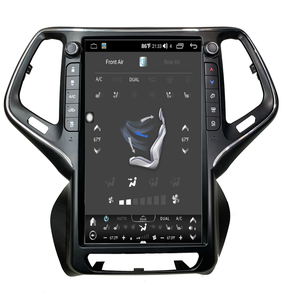 Cảm ứng dọc Tesla phong cách màn hình Android 12 xe đài phát thanh stereo video đơn vị <span class=keywords><strong>GPS</strong></span> <span class=keywords><strong>navigation</strong></span> Carplay cho <span class=keywords><strong>Jeep</strong></span> <span class=keywords><strong>Cherokee</strong></span> - Product Image 3