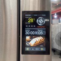 Horno de Convección de Aire Caliente Comercial con 10 Bandejas Giratorias y 12 Bandejas Inferiores, Equipo Profesional para Panadería