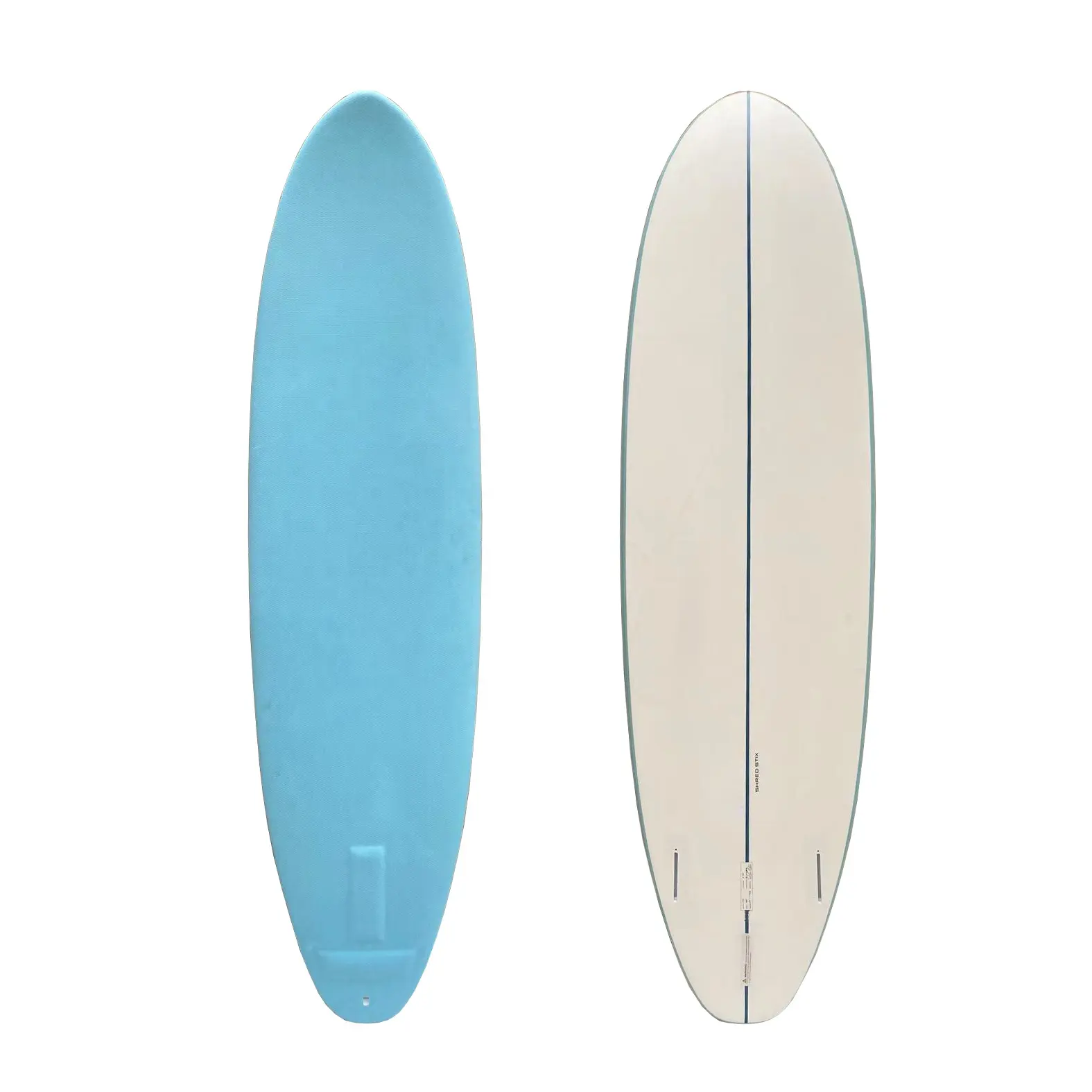 China wholesale blank oem eps fiberglass softtop foam shortboard epoxy surfboard/ EVA soft top soft surfboards .