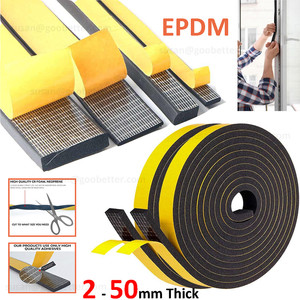Joint de porte en caoutchouc éponge EPDM anti-collision, bande d'étanchéité insonorisante pour les bâtiments - Product Image 4