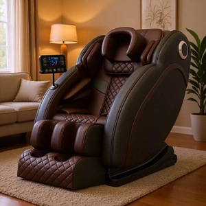 Pinmo Massage Chair Full Body Zero Gravity Railless Multi Point Massage Home Use <b>Plug</b> In 110-240v With <b>Remote</b> <b>Control</b> - Product Image 1