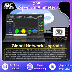 I2C C09 Wellenform Ampere meter Digital oszillograph 2-Kanal-Oszilloskop für USB-Lade tester für Mobiltelefone - Product Image 4