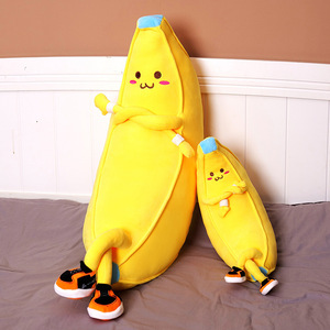 Peluche <span class=keywords><strong>banane</strong></span> personnalisée en gros, grande poupée en peluche pour le commerce électronique transfrontalier, peluche de dessin animé en vrac - Product Image 3