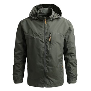 High Quality Quick-Drying Men Loose Casual Autumn Coat Men'S <strong>Thin</strong> Spring <strong>Waterproof</strong> Nylon Windbreaker Custom <strong>Jacket</strong> for Men - Product Image 2