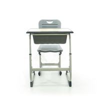 Muebles Escolares Modernos de Plástico al por Mayor, Cómodos, Ecológicos, con Altura Ajustable, Estructura Duradera, Fábrica China, Distribución Global