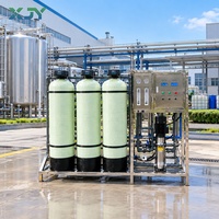 de l'eau par osmose inverse industrielle pour eau potable Grands systèmes de purification de l'eau par osmose inverse