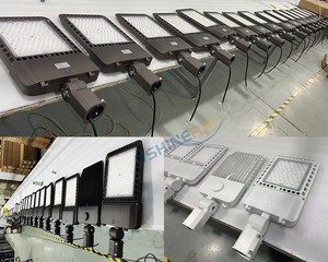 Lampadaire LED haute luminosité IP66 étanche pour extérieur, avec support réglable pour éclairage routier et résidentiel - Product Image 5
