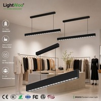 Garantie 5 ans, UGR<9, anti-éblouissement, 3CCT, orientable, dimmable, prix d'usine, éclairage linéaire LED commercial, protection des yeux