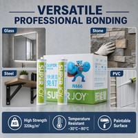 Colle de construction haute viscosité non corrosive pour fixation de carrelage, pierre et métal, pour charges lourdes, vente en gros
