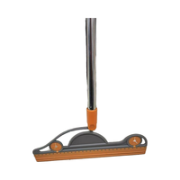 Brosse à sol en caoutchouc Realida, balai magique multifonctionnel avec long manche pour le nettoyage de la cuisine et de la salle de bain