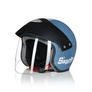 High quality blue open half face moto motorcycle helmets