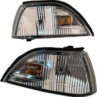 Accessoires de voiture pour EE90-AE92 modèle 1988-1991, feu de coin blanc cristal, norme chinoise, ajustement standard