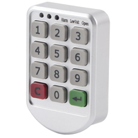 Serrure électronique pour armoire, serrure numérique classique pour porte d'armoire, serrure de meuble avec clavier intelligent et mot de passe numérique