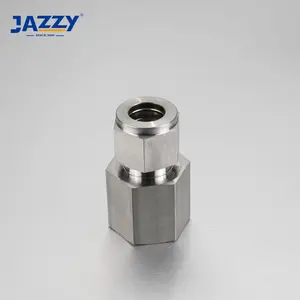 JAZZY Tube To Female Pipe DFC Female Connector DFCG Gauge Connector DBFC Bulkhead Female Connector Instrument Fittings Tubing