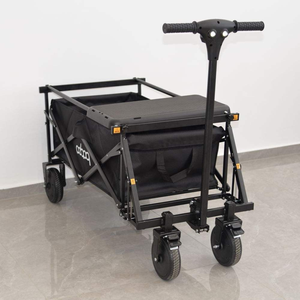 ビーチワゴン電動電動釣りカート電動キャンプ用ワゴンシート付きCarrito Playero Wlectrico Carro De Playa - Product Image 6